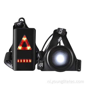 Oplaadbare Vest Lichte Kist Back Safety Warning Light